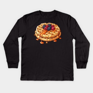 waffle Kids Long Sleeve T-Shirt